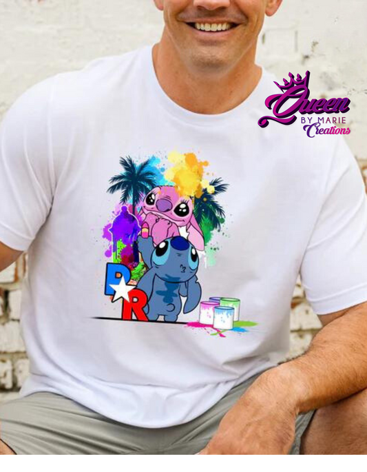 Camiseta de caricaturas de Puerto Rico