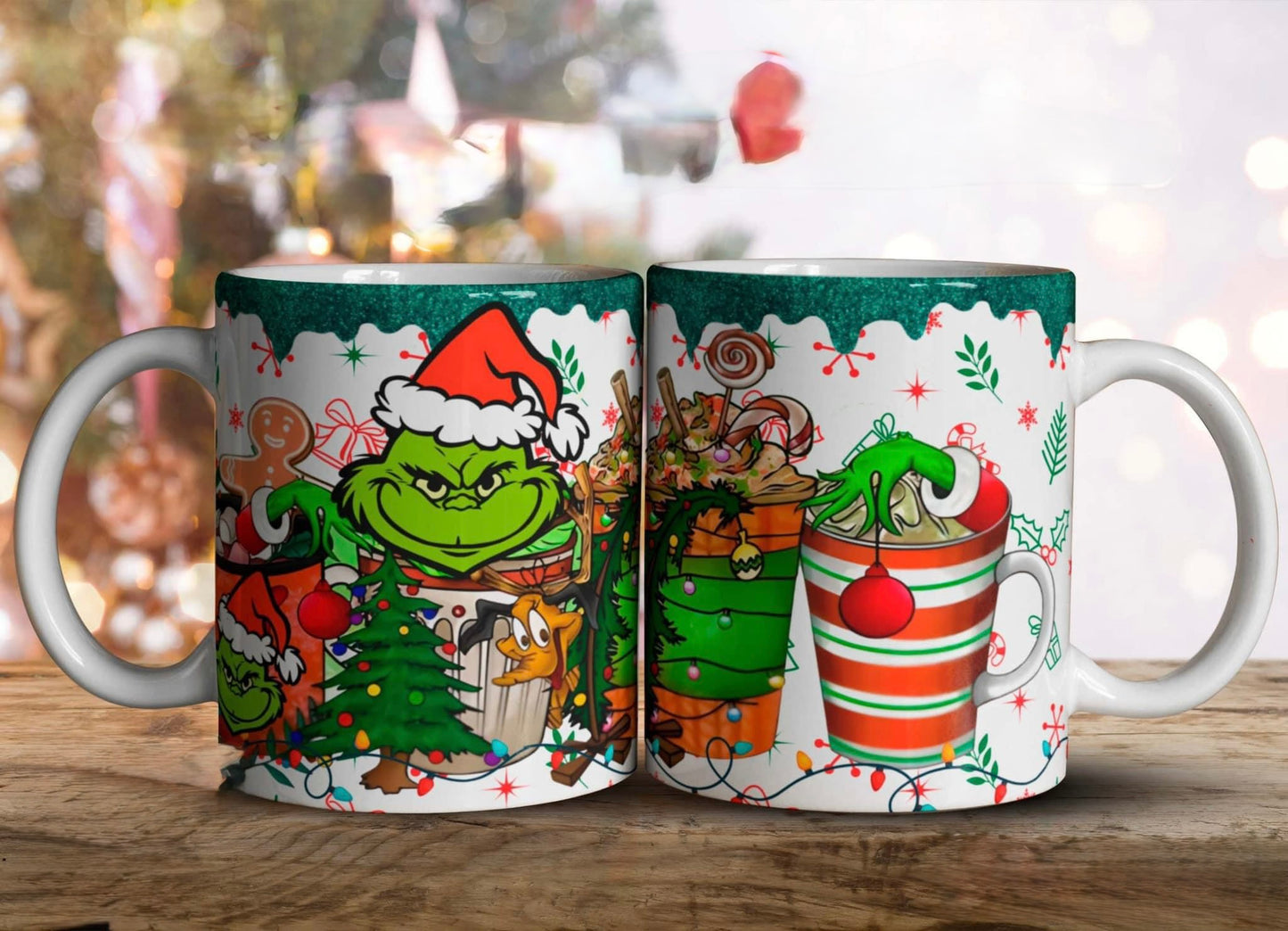 Coffee With Grinch Mug