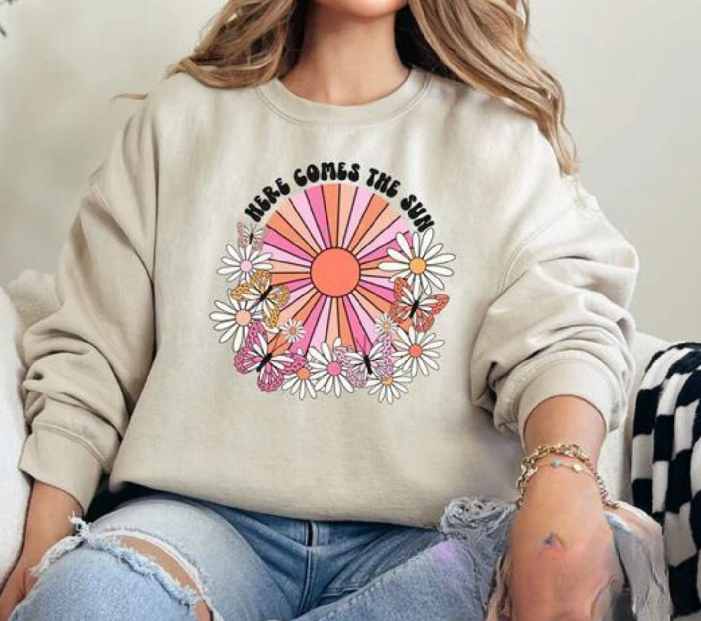Here come the Sun Sweater