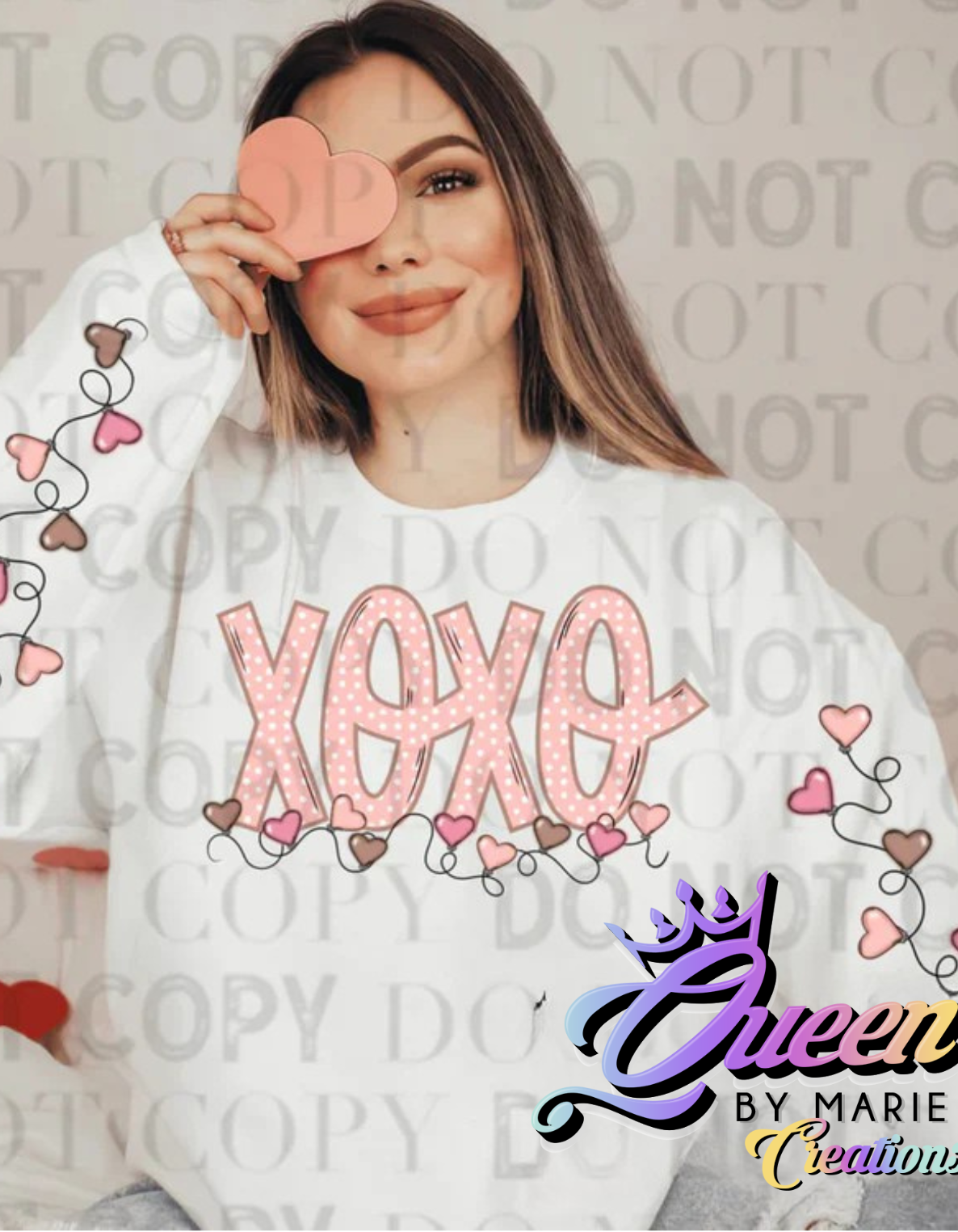 XOXO & Heart Sweater