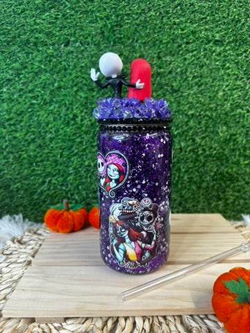 Mariposa Puerto Rica Lata de Vidrio 16 oz