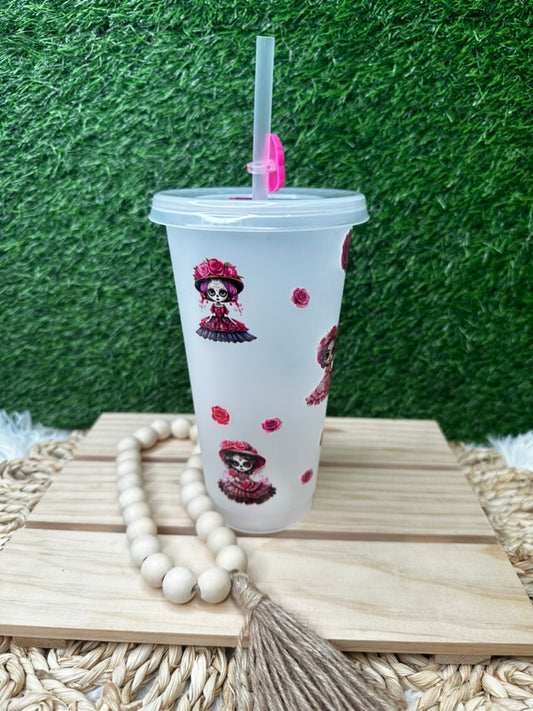 La Catrina  Plastic Cup