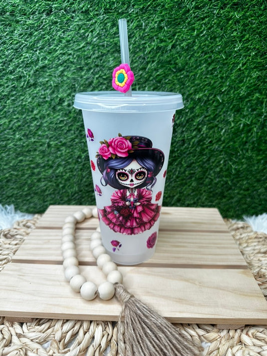 La Catrina  Plastic Cup