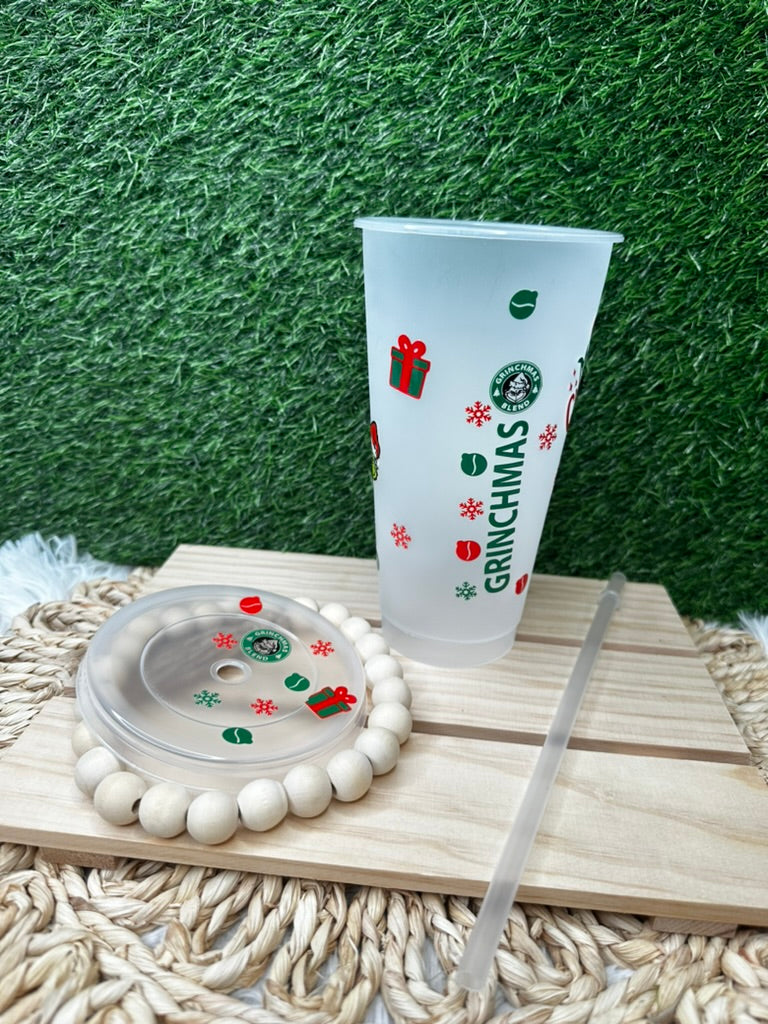 Chritsmas Grinch /Plastic Cup