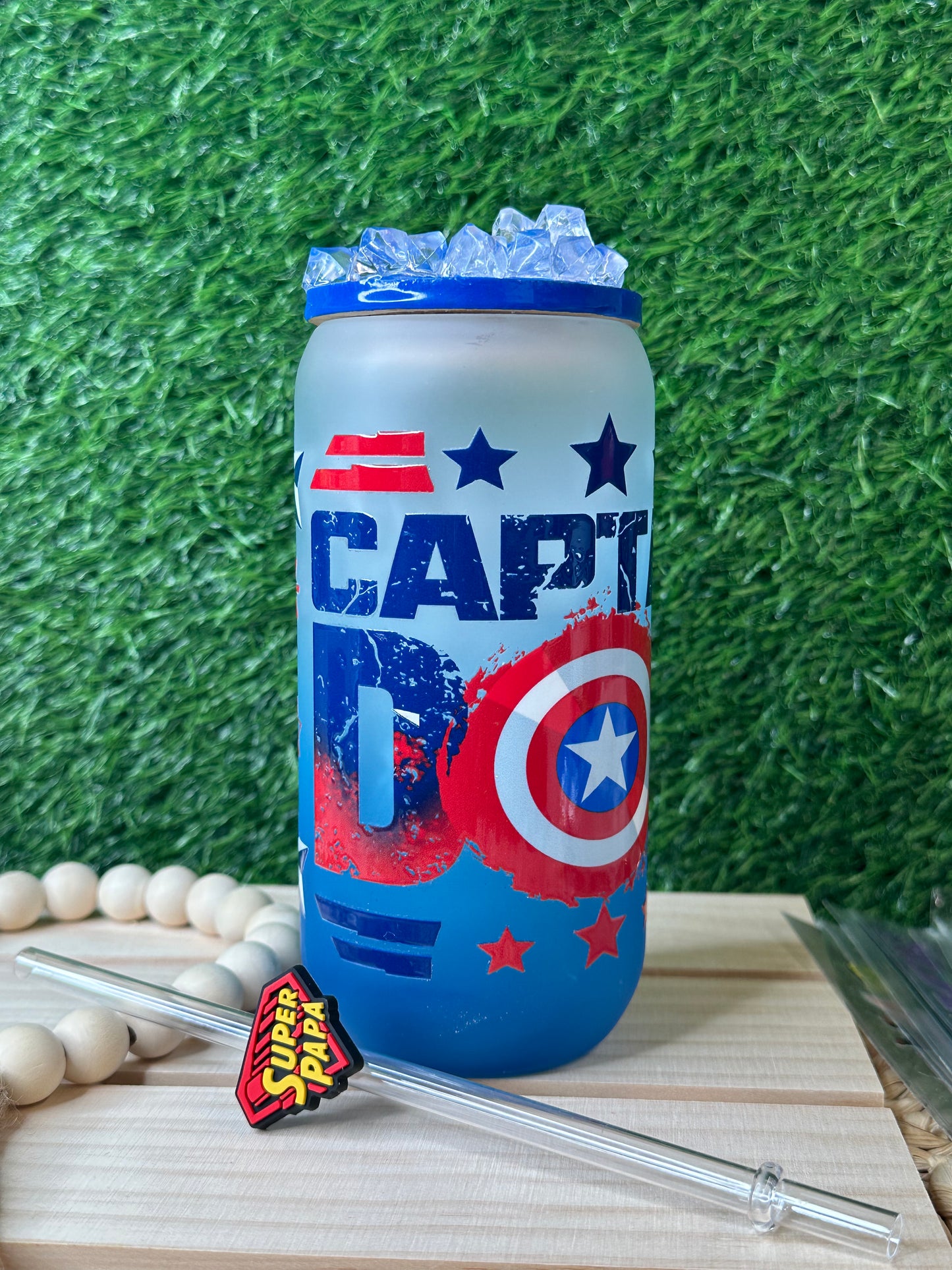 CAPITAN DAD/Glass Can