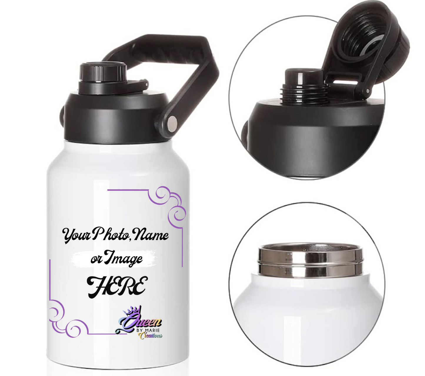 Customized Design for Dad 64 oz bottler